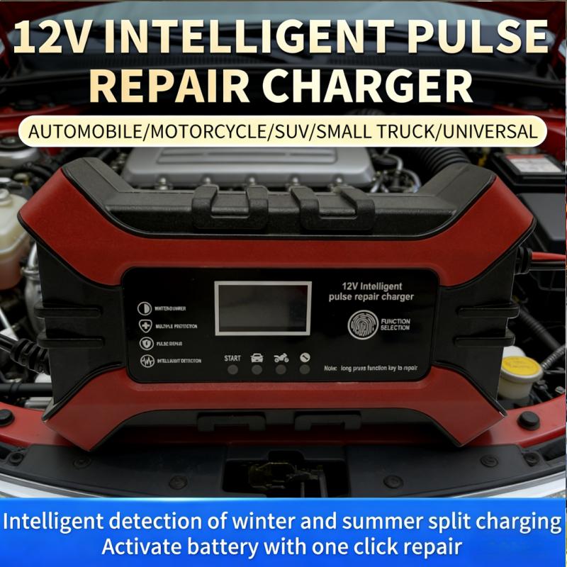 12V 10A Car Battery Charger Iron Lithium 14.6V Repair Pulse for Lifepo4 Lead Acid AGM GEL PB Lithium Battery Other червоний
12V 10A Car Battery Charger Iron Lithium 14.6V Repair Pulse for Lifepo4 Lead Acid AGM GEL PB Lithium Battery Other червоний