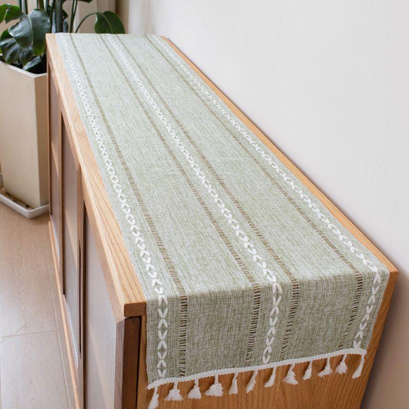 Американский Ретро Пасторальный Столовая Дорожка Комод Сервант Флаг Ткань Чайный Столик ТВ Тумба Скамейка Хвостовое Полотенце Декоративная Накидка Ткань Width 33cm tassel Stripes-Green Other Length
Американский Ретро Пасторальный Столовая Дорожка Комод Сервант Флаг Ткань Чайный Столик ТВ Тумба Скамейка Хвостовое Полотенце Декоративная Накидка Ткань Width 33cm tassel Stripes-Green Other Length