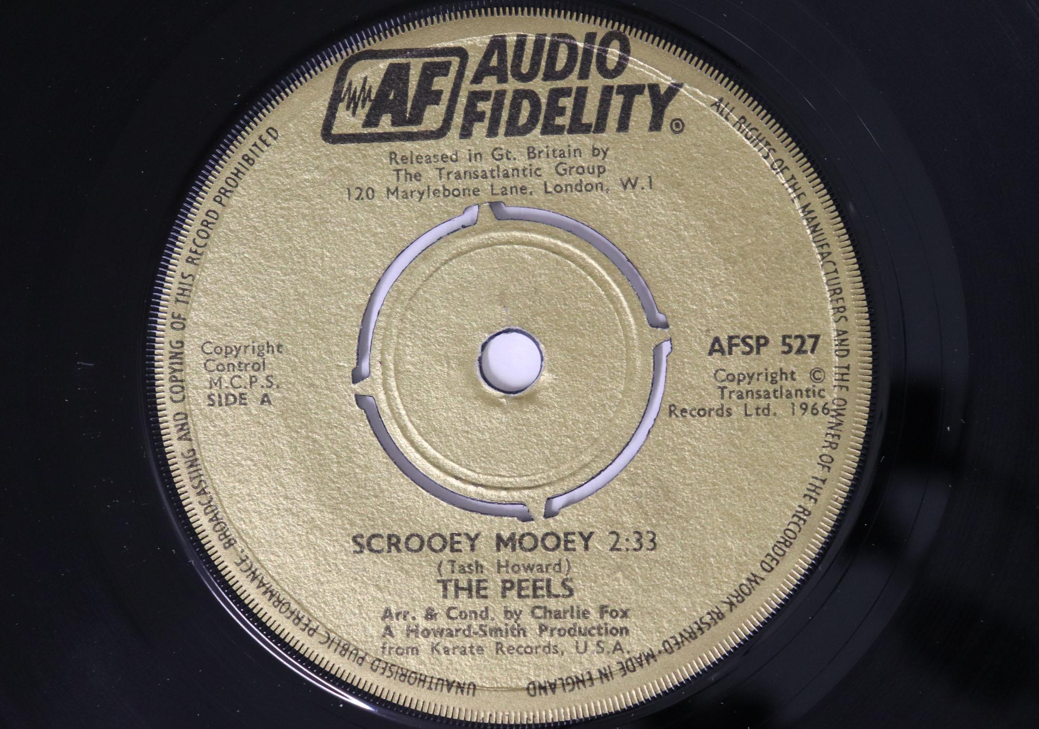 7inch Record PEELS Scrooey Mooey Time Marches On AFSP527 AUDIO FIDELITY 1966 UK Rock Used
7inch Record PEELS Scrooey Mooey Time Marches On AFSP527 AUDIO FIDELITY 1966 UK Rock Used