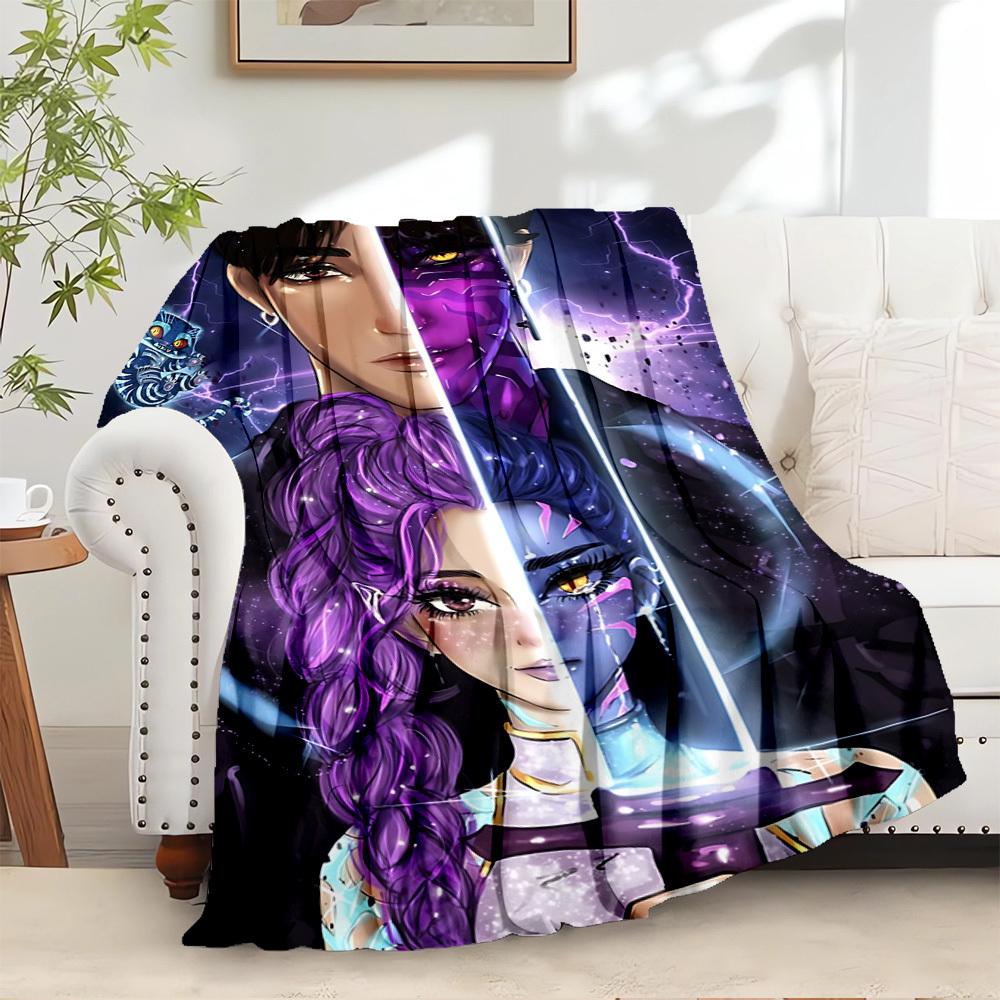 K-POP Anime Girls Group - Four Seasons Soft Warm Blanket - All-Season Thick Knit Polyester Bedspread for Bed, Camping, Travel - Perfect Gift 100x150cm
K-POP Anime Girls Group - Four Seasons Soft Warm Blanket - All-Season Thick Knit Polyester Bedspread for Bed, Camping, Travel - Perfect Gift 100x150cm