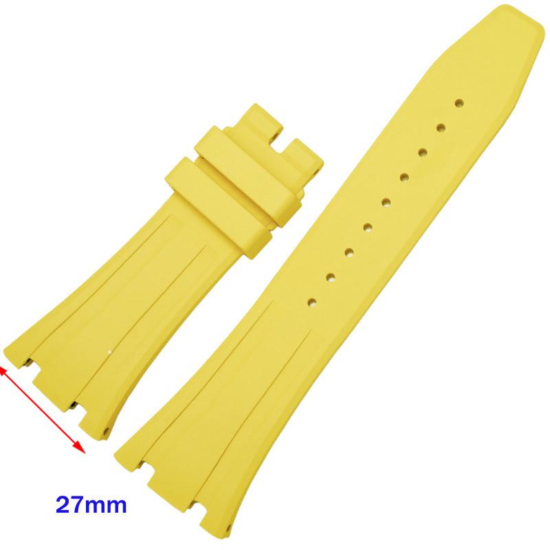 Wristband for AP Silicone Watchband Sports Replacement Watch Strap Soft Waterproof Belt 27mm Men Women Bracelet Accessories 27mm
Wristband for AP Silicone Watchband Sports Replacement Watch Strap Soft Waterproof Belt 27mm Men Women Bracelet Accessories 27mm