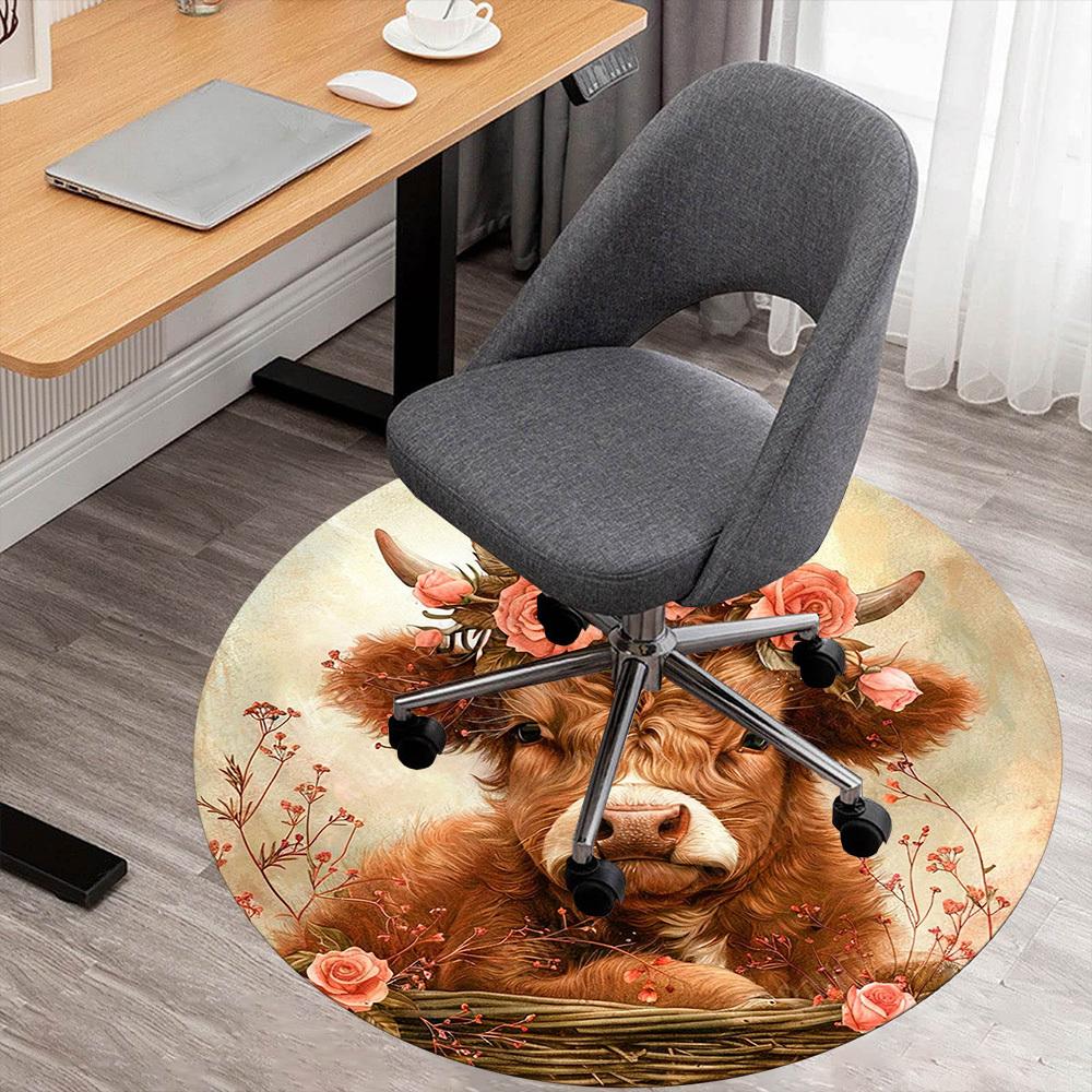 1PC cow flowers Office Round Area Rug, Under Office Chairs Bedroom Living Room Home Decor,Carpet for Office, -1110254 80cm by 80cm
1PC cow flowers Office Round Area Rug, Under Office Chairs Bedroom Living Room Home Decor,Carpet for Office, -1110254 80cm by 80cm