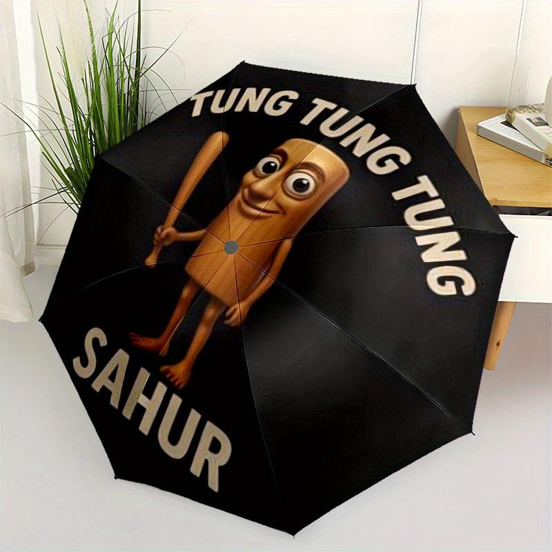 1pc TUNG TUNG TUNG SAHUR Umbrella with Plastic Handle,Suitable for All Seasons Home Travel Outdoor UmbrellaM1065
1pc TUNG TUNG TUNG SAHUR Umbrella with Plastic Handle,Suitable for All Seasons Home Travel Outdoor UmbrellaM1065