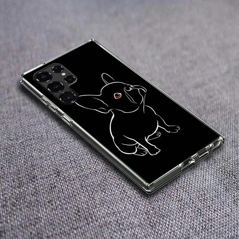 French Bulldog Black White Clear Phone Case for Samsung Galaxy S21 Plus S24 S23 S20 FE S22 S26 Ultra S25 Edge TPU Capa Cases Cov Samsung S25 Edge
French Bulldog Black White Clear Phone Case for Samsung Galaxy S21 Plus S24 S23 S20 FE S22 S26 Ultra S25 Edge TPU Capa Cases Cov Samsung S25 Edge
