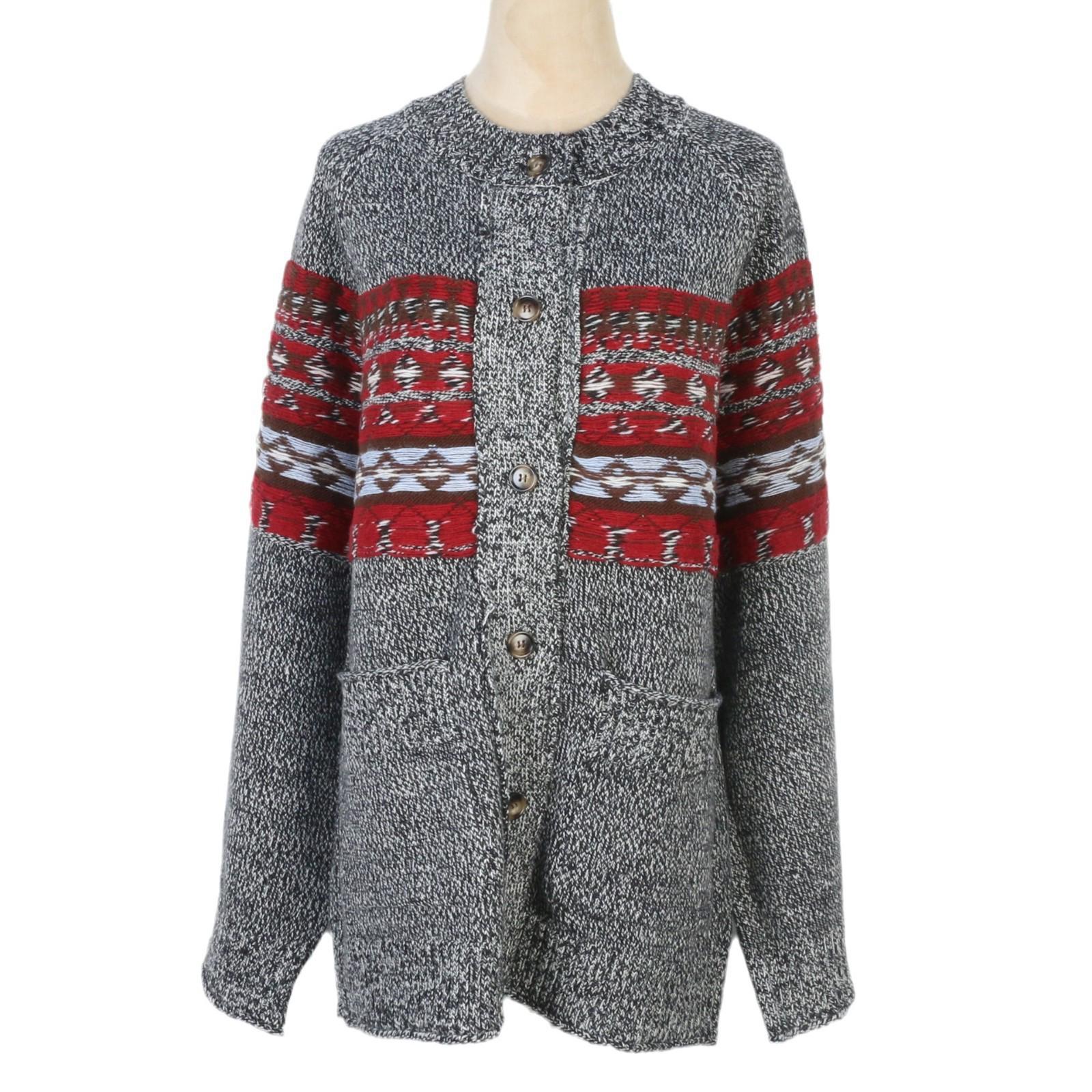 Women s Korean-Style Retro Color Block Knit Cardigan - Long Sleeve, Round Neck Sweater for Autumn and Winter Small
Women s Korean-Style Retro Color Block Knit Cardigan - Long Sleeve, Round Neck Sweater for Autumn and Winter Small