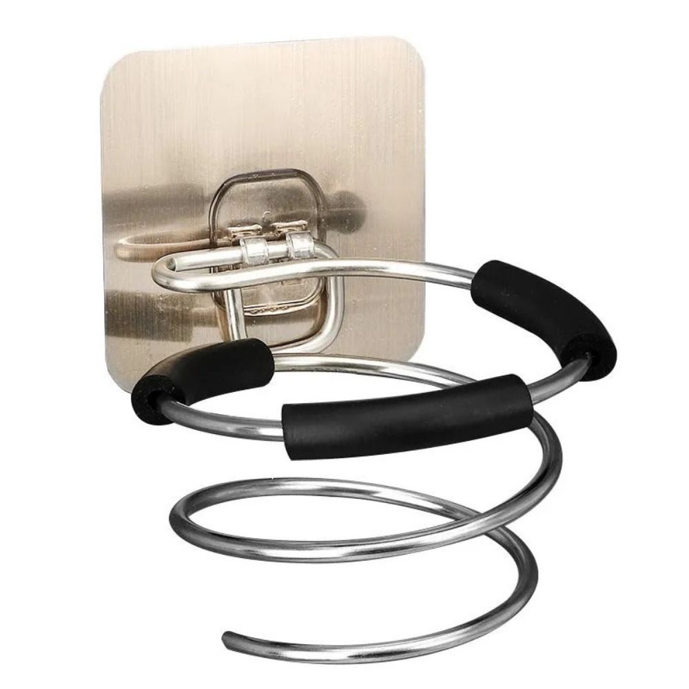Spiral Hair Dryer Holder Self-Adhesive Bathroom Storage Rack Blower Hanger Toilet серебряный
Spiral Hair Dryer Holder Self-Adhesive Bathroom Storage Rack Blower Hanger Toilet серебряный