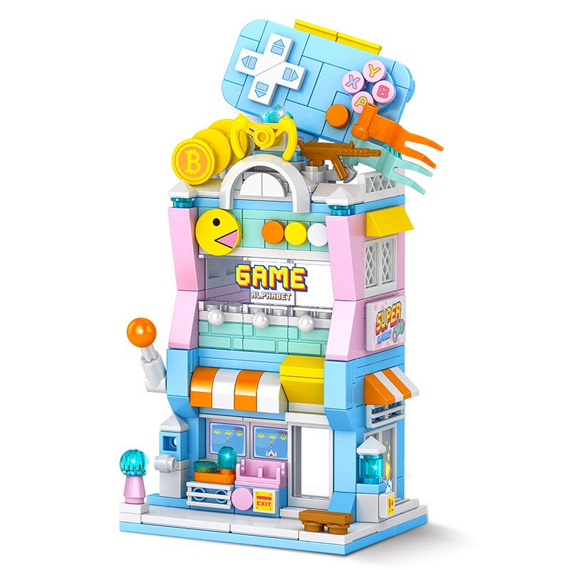 Street View Series City Architecture Building Blocks Toy Store Model DIY Assembly Kit for Boys Girls Kids Christmas Gift
Street View Series City Architecture Building Blocks Toy Store Model DIY Assembly Kit for Boys Girls Kids Christmas Gift