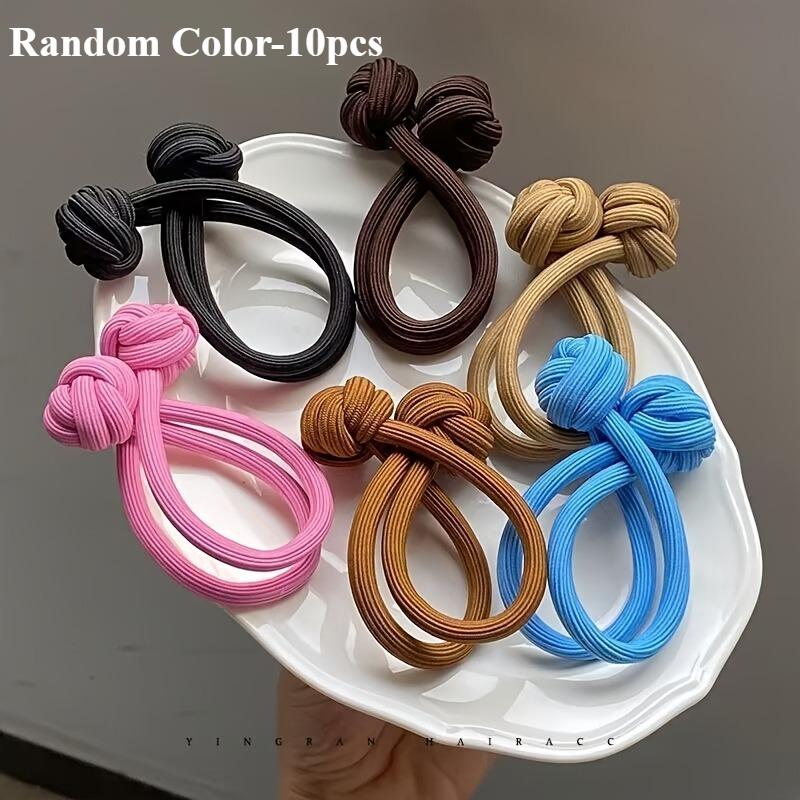 10pcs High Elasticity Thickened Rubber Bands for Women S Hair, Ponytail Holders, Durable Hair Ties, Women S Hair Accessories
10pcs High Elasticity Thickened Rubber Bands for Women S Hair, Ponytail Holders, Durable Hair Ties, Women S Hair Accessories