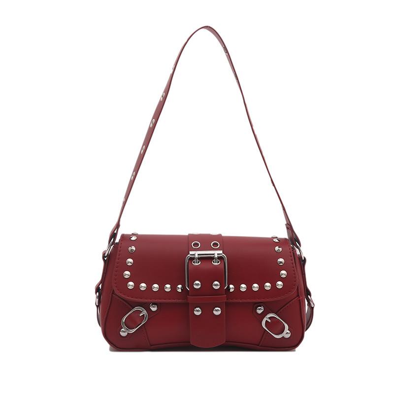 New texture trendy spice girl rivet leopard print personalized design locomotive shoulder crossbody armpit baguette women s bag червоний
New texture trendy spice girl rivet leopard print personalized design locomotive shoulder crossbody armpit baguette women s bag червоний