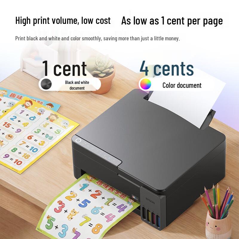 Epson L3319 A4 Color All-in-One Ink Tank Printer CN plug (adapter included)
Epson L3319 A4 Color All-in-One Ink Tank Printer CN plug (adapter included)