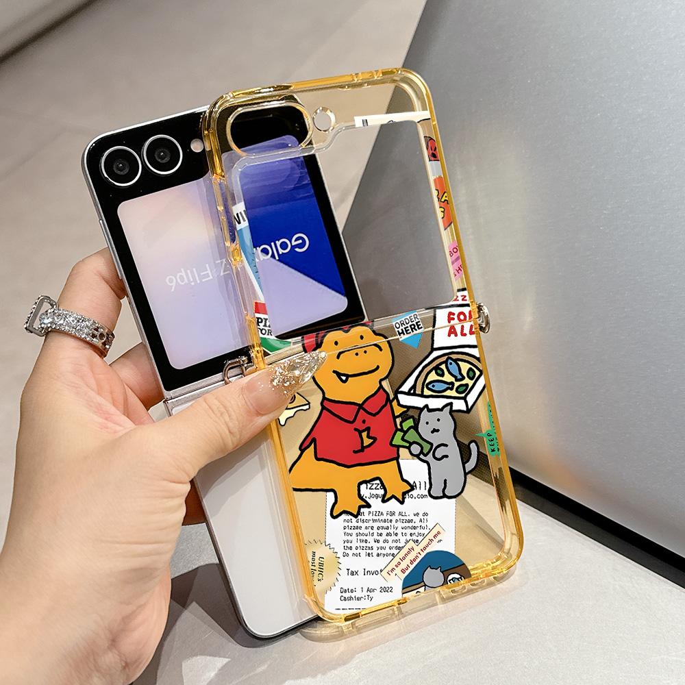 Funny J-Joguman Studios Metal Connector Phone Case for Samsung Galaxy Z Flip3 Flip4 Flip5 Flip6 Flip7 Candy Color Soft TPU Cover Samsung Z Flip4 5G
Funny J-Joguman Studios Metal Connector Phone Case for Samsung Galaxy Z Flip3 Flip4 Flip5 Flip6 Flip7 Candy Color Soft TPU Cover Samsung Z Flip4 5G