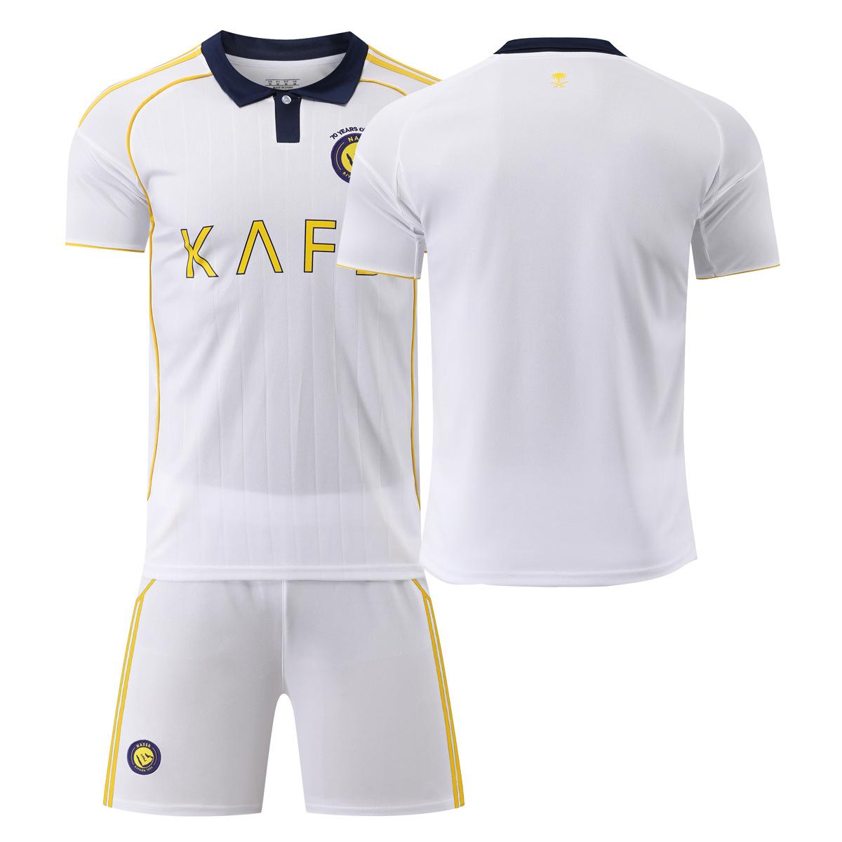 Hot Football Jersey No. 7 Jersey Riyadh Victory Adult Children S Football Training Jersey Saudi Arabia 28
Hot Football Jersey No. 7 Jersey Riyadh Victory Adult Children S Football Training Jersey Saudi Arabia 28