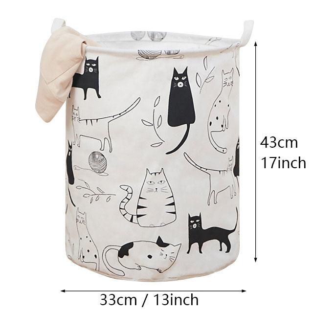 Clothing Laundry Baskets 1PC For Home Bathroom Cat Print Save Space Household Supplies Toy Storage Box Laundry Bucket
Clothing Laundry Baskets 1PC For Home Bathroom Cat Print Save Space Household Supplies Toy Storage Box Laundry Bucket