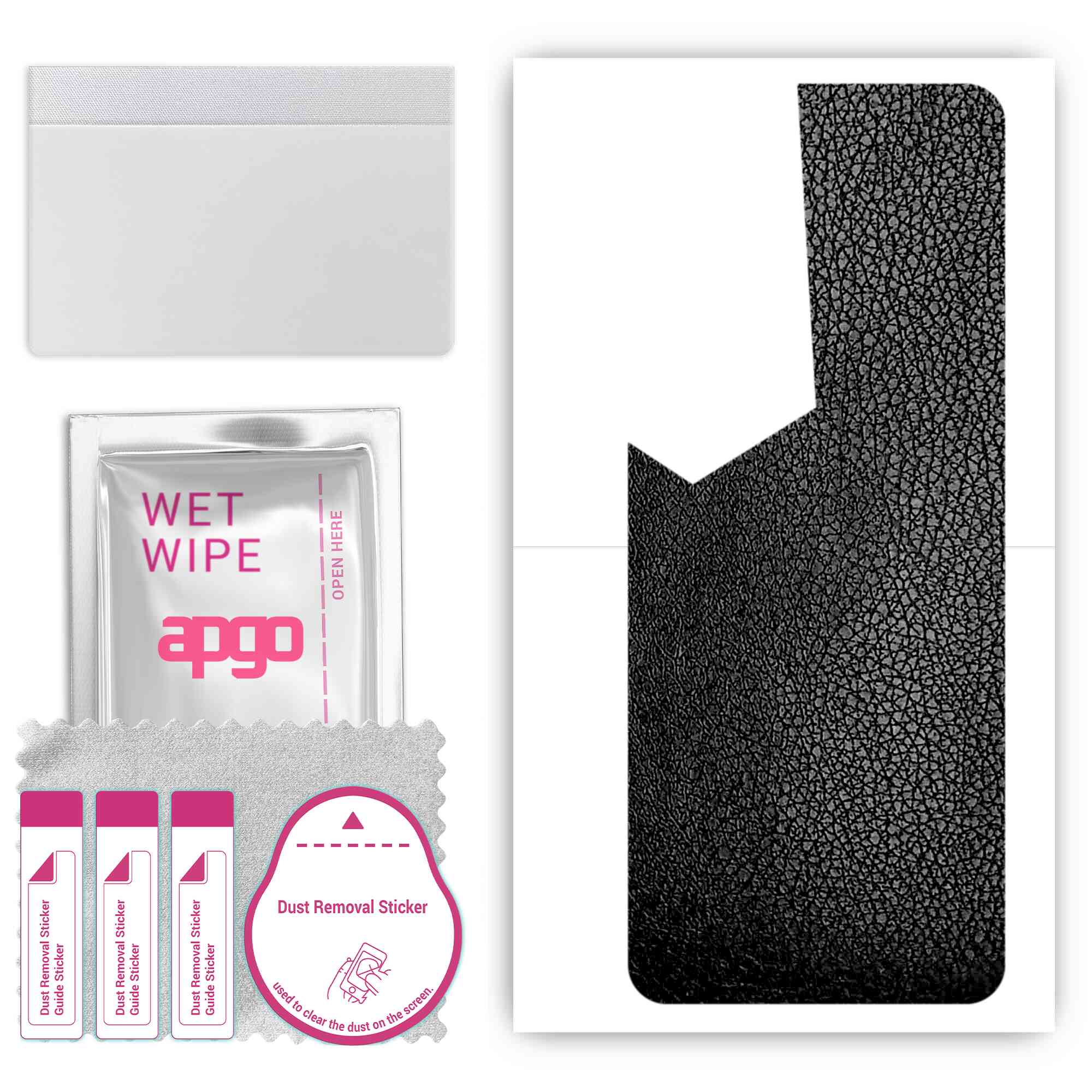 apgo Protective Skin Sticker for the back compatible with Tecno Pova 4 Pro, Wrap Film, Foil, Vinyl - Pattern Black Leather
apgo Protective Skin Sticker for the back compatible with Tecno Pova 4 Pro, Wrap Film, Foil, Vinyl - Pattern Black Leather