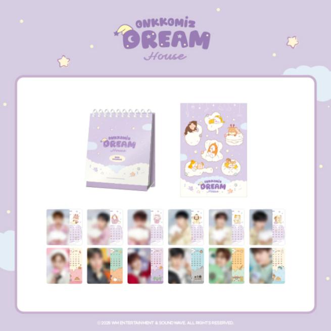Pre-order ONF ONKKOMIZ Dream House Photo Book Calendar Set
Pre-order ONF ONKKOMIZ Dream House Photo Book Calendar Set