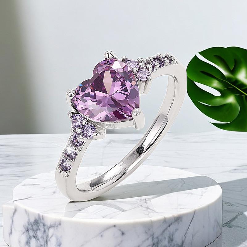 Кольца Sterling Purple Love, новые модные украшения для женщин, свадебные, помолвочные, вечерние, темпераментные, женские аксессуары, подарок 7
Кольца Sterling Purple Love, новые модные украшения для женщин, свадебные, помолвочные, вечерние, темпераментные, женские аксессуары, подарок 7