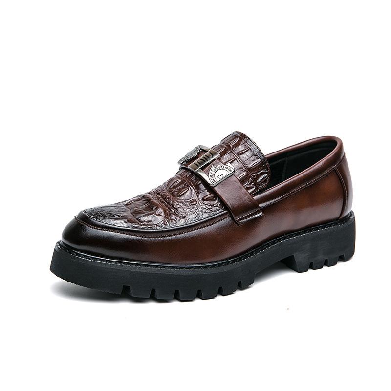 Cheap large size platform leather shoes 22 spring and autumn new size business 46 коричневий
Cheap large size platform leather shoes 22 spring and autumn new size business 46 коричневий