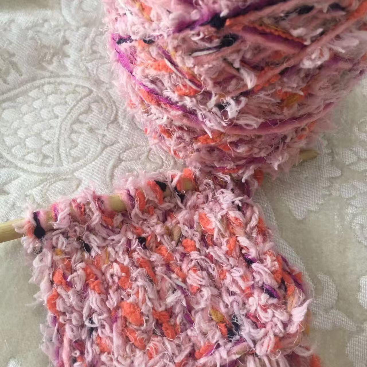 100g Handmade Yarn Mixed Thread Passionate Sweet Orange DIY Mixed Thread Hand Account Rope Bag Scarf Hat Hair Clip Thread
100g Handmade Yarn Mixed Thread Passionate Sweet Orange DIY Mixed Thread Hand Account Rope Bag Scarf Hat Hair Clip Thread