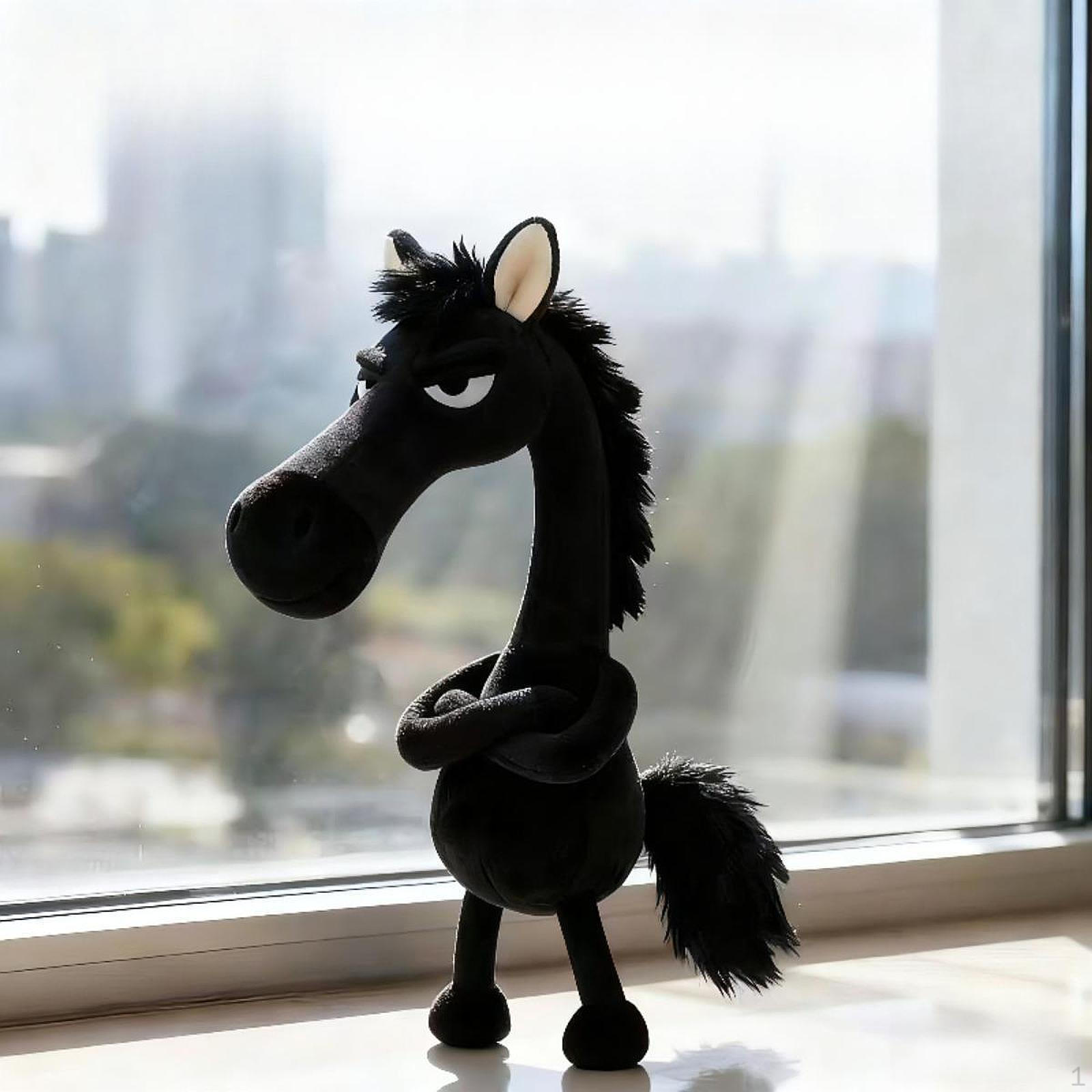 Horse Bag Charm Craftsmanship Party Favor Animal Ornament Collectible Keychain Cute for Purse чорний
Horse Bag Charm Craftsmanship Party Favor Animal Ornament Collectible Keychain Cute for Purse чорний
