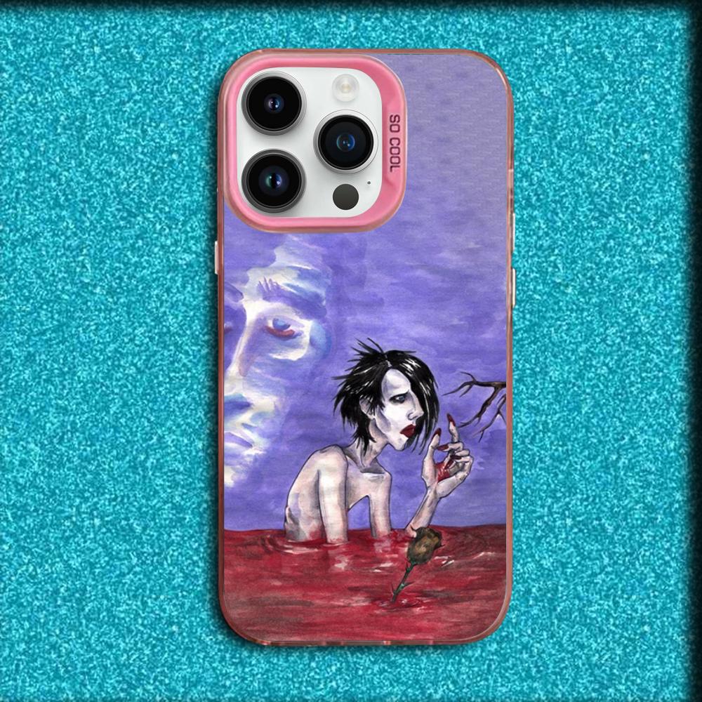 Singer M-Marilyn Manson Phone Case For iPhone 16,15,14,13,12,11,Mini,Pro,MAX Pink Matte Silicone Cover iPhone14pro
Singer M-Marilyn Manson Phone Case For iPhone 16,15,14,13,12,11,Mini,Pro,MAX Pink Matte Silicone Cover iPhone14pro