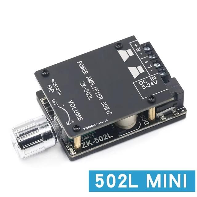 ZK-1002L 1002 502L 502C TPA3116 Bluetooth 5.0 High Power Digital Amplifier Stereo Board AMP Amplificador Home music
ZK-1002L 1002 502L 502C TPA3116 Bluetooth 5.0 High Power Digital Amplifier Stereo Board AMP Amplificador Home music