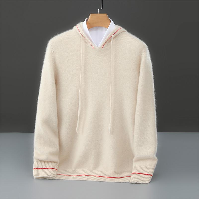 Men s Cashmere Wool Hoodie - Loose, Pure Color, Plus Size for Autumn & Winter M (120-140 jin)
Men s Cashmere Wool Hoodie - Loose, Pure Color, Plus Size for Autumn & Winter M (120-140 jin)