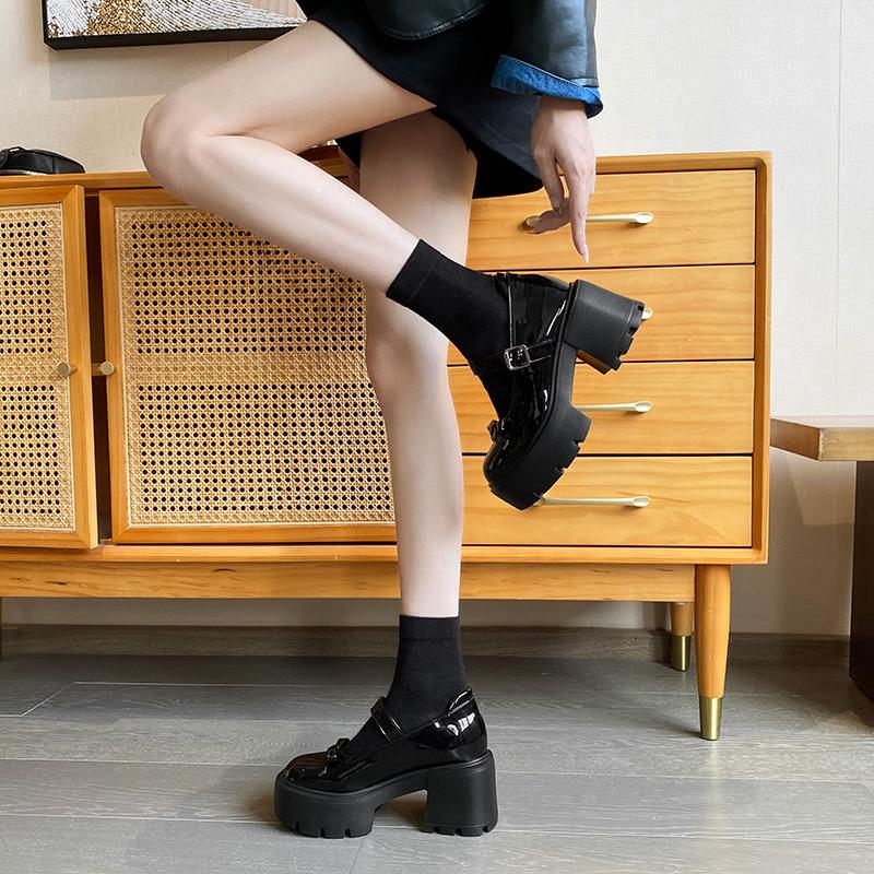 13Lm fashion small size uniform small leather shoes women s bow thick sole inner height increase Mary Jane single shoes 33 білий
13Lm fashion small size uniform small leather shoes women s bow thick sole inner height increase Mary Jane single shoes 33 білий