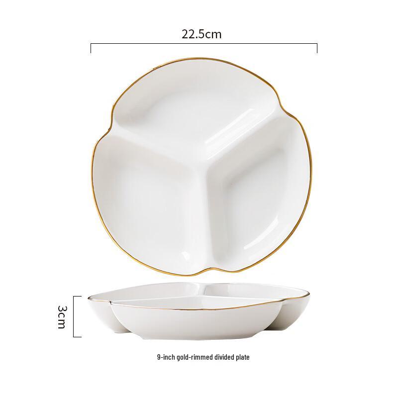 Abay 9-inch Ceramic Underglaze 3-Compartment Plate
Abay 9-inch Ceramic Underglaze 3-Compartment Plate