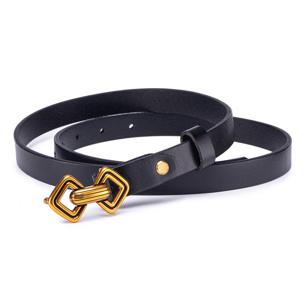 Women s Casual Genuine Leather Belts for Jeans Dress Set Coat Pants, Fashion Waist Belts with Square Style Gold Buckle чёрный
Women s Casual Genuine Leather Belts for Jeans Dress Set Coat Pants, Fashion Waist Belts with Square Style Gold Buckle чёрный