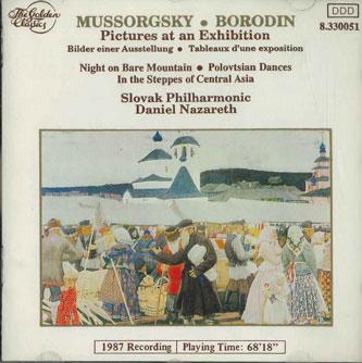 CD SLOVAK PHILHARMONIC, DAVIEL NAZARET - Mussorgsky Borodin Pictures At An E 8550051 GOLDEN CLASSICS Germany Classical Used
CD SLOVAK PHILHARMONIC, DAVIEL NAZARET - Mussorgsky Borodin Pictures At An E 8550051 GOLDEN CLASSICS Germany Classical Used