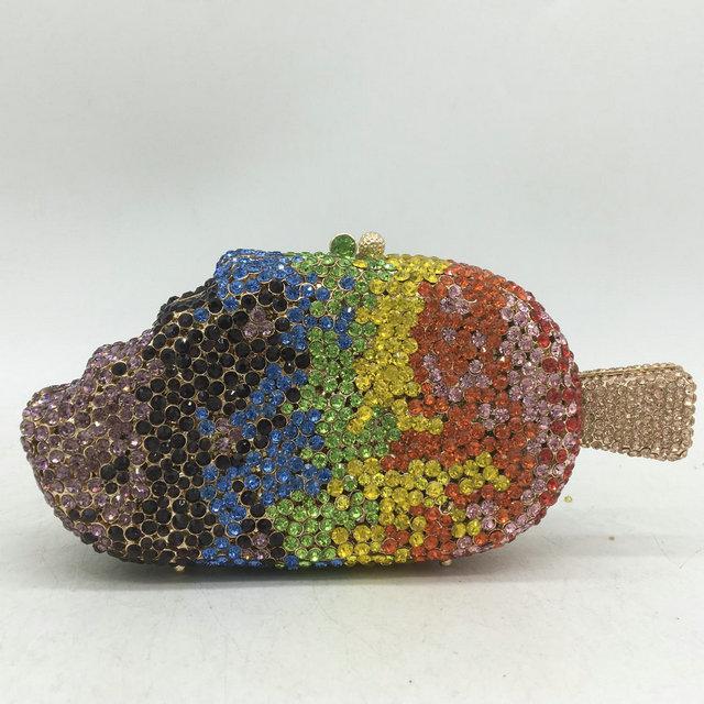 Boutique De FGG (in stock) Ice-Cream Handbags Women Popsicle Strawberry Flavor Evening Bags and Clutches Wedding Party Purses Mini Clutch
Boutique De FGG (in stock) Ice-Cream Handbags Women Popsicle Strawberry Flavor Evening Bags and Clutches Wedding Party Purses Mini Clutch