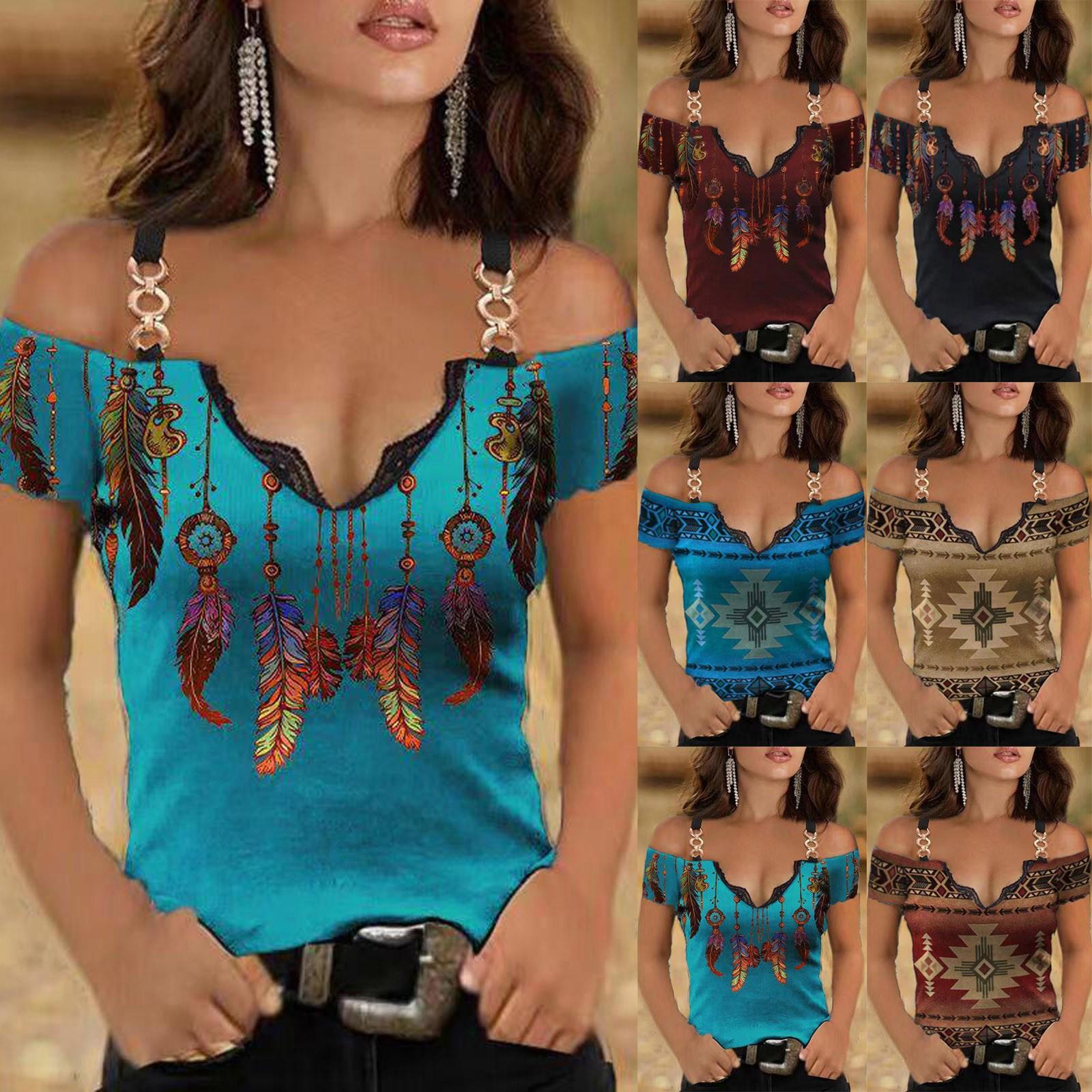 Модные женские повседневные топы без бретелек с принтами и короткими рукавами
Модные женские повседневные топы без бретелек с принтами и короткими рукавами