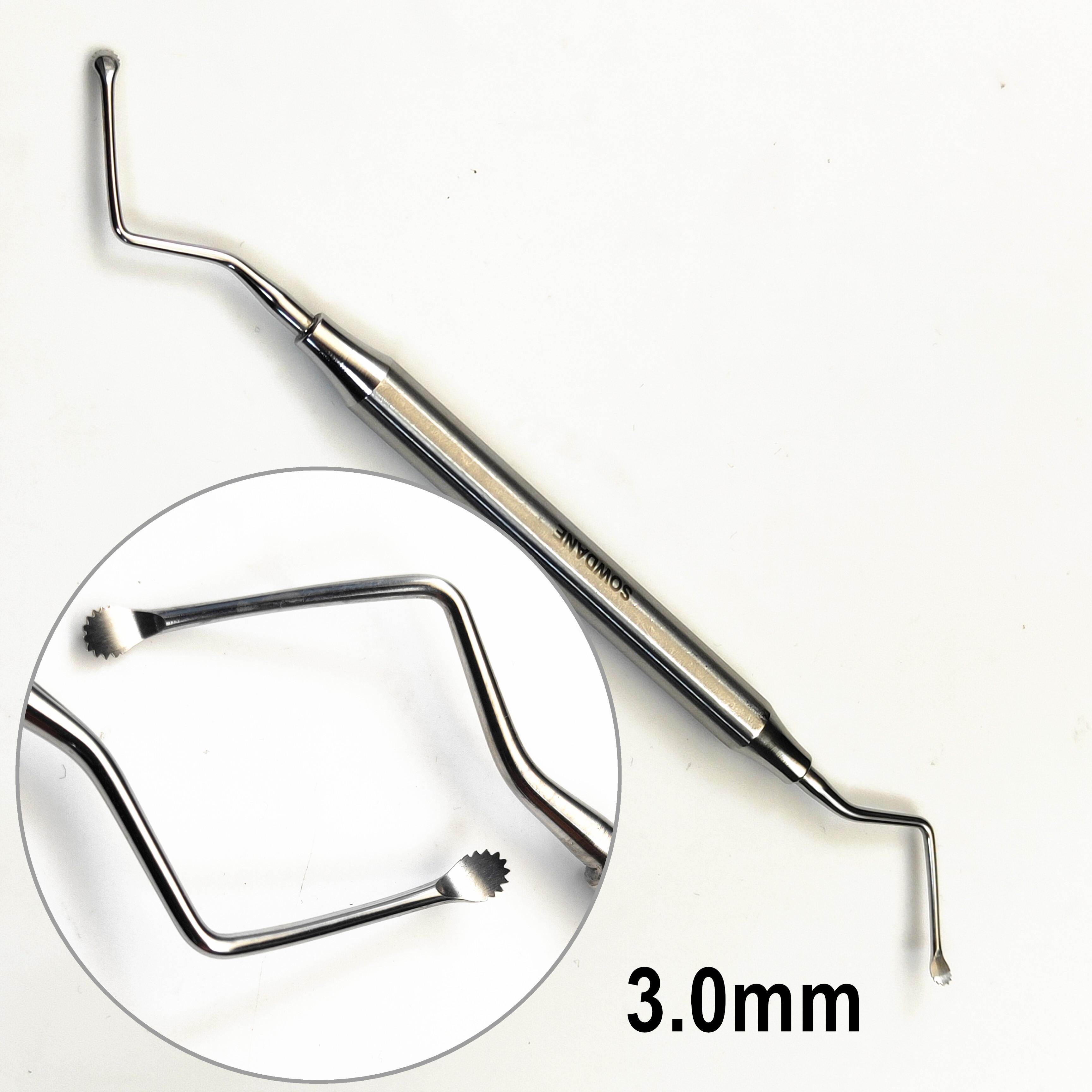 Наконечник зуба пилы, зубная ложка для чистки зубов, экскаватор, уход за полостью рта, восстановительный инструмент для полости рта, стоматологический инструмент, нержавеющая сталь 1 piece 3.0mm
Наконечник зуба пилы, зубная ложка для чистки зубов, экскаватор, уход за полостью рта, восстановительный инструмент для полости рта, стоматологический инструмент, нержавеющая сталь 1 piece 3.0mm