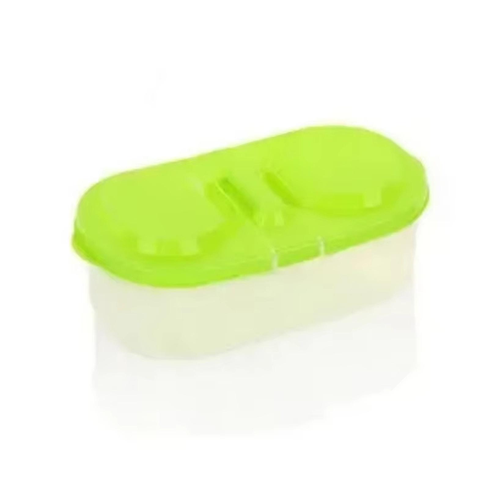 Double Compartment Food Storage Container with Lid Multipurpose Kitchen Refrigerator Plastic Sealed Box for Dry Goods and Grains one size зелёный
Double Compartment Food Storage Container with Lid Multipurpose Kitchen Refrigerator Plastic Sealed Box for Dry Goods and Grains one size зелёный
