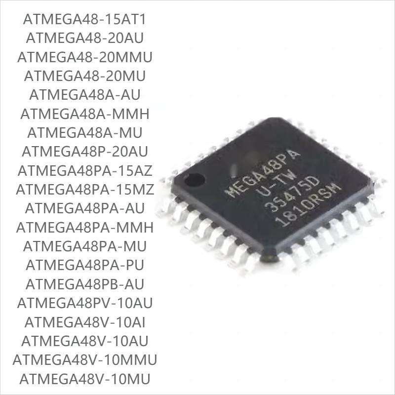 100PCS абсолютно новий ATMEGA48/A/P/PA/PB/PV/V series15AT1 20AU 20MMU 20MU AU MMH MU 20AU 15AZ 15MZ PU 10AU 10AI 10MMU 10MU ATMEGA48V-10MU(50pcs)
100PCS абсолютно новий ATMEGA48/A/P/PA/PB/PV/V series15AT1 20AU 20MMU 20MU AU MMH MU 20AU 15AZ 15MZ PU 10AU 10AI 10MMU 10MU ATMEGA48V-10MU(50pcs)