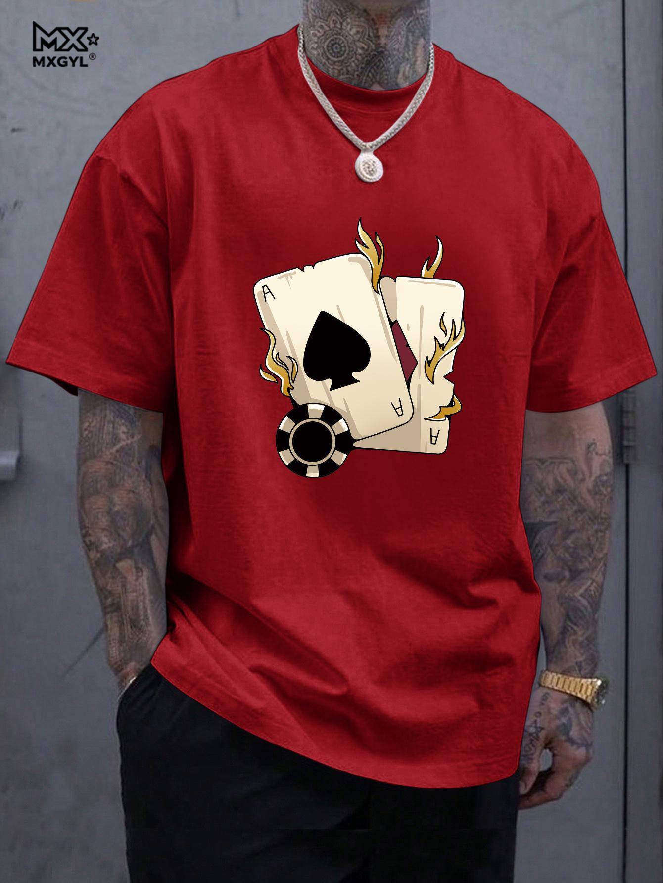 Simple Poker Dice Graphic T Shirts For Men Fashion Trendy Short Sleeve 3D Printed T-shirts Casual Oversized Streetwear Tees Tops M красный
Simple Poker Dice Graphic T Shirts For Men Fashion Trendy Short Sleeve 3D Printed T-shirts Casual Oversized Streetwear Tees Tops M красный