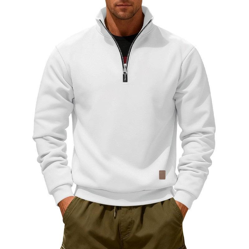 Men s Quarter Zip Sweatshirt Casual Stand Collar Pullover Classic Solid Color Hoodie XXXL білий
Men s Quarter Zip Sweatshirt Casual Stand Collar Pullover Classic Solid Color Hoodie XXXL білий