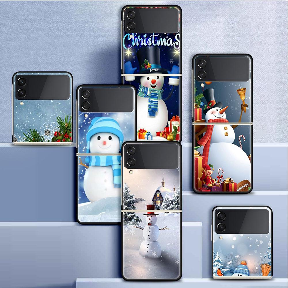 Case For Samsung Galaxy Z Flip 3 4 5G Black Hard PC Phone Housing Z flip4 Luxury Segmented Cover Cartoon Snowman Christmas Samsung Z Flip 3 5G
Case For Samsung Galaxy Z Flip 3 4 5G Black Hard PC Phone Housing Z flip4 Luxury Segmented Cover Cartoon Snowman Christmas Samsung Z Flip 3 5G