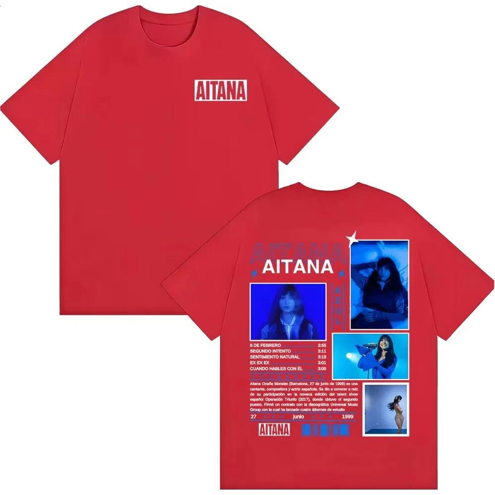 Aitana Azul Album 2026 Tour T Shirts Unisex Women Clothing Fashion Aesthetic Tshirt Summer ONeck Cotton Tshirt Streetwear M
Aitana Azul Album 2026 Tour T Shirts Unisex Women Clothing Fashion Aesthetic Tshirt Summer ONeck Cotton Tshirt Streetwear M