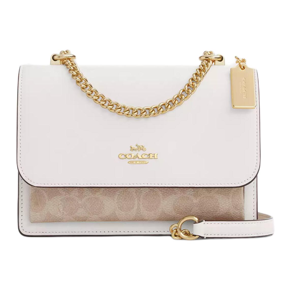 Coach Klare 22 Brand Logo Snap Closure Coated Canvas And Smooth Leather Crossbody Shoulder Bag Small Women Bags Chalk CV978-IMXDM Basic Set (Bag+Dust Bag)
Coach Klare 22 Brand Logo Snap Closure Coated Canvas And Smooth Leather Crossbody Shoulder Bag Small Women Bags Chalk CV978-IMXDM Basic Set (Bag+Dust Bag)