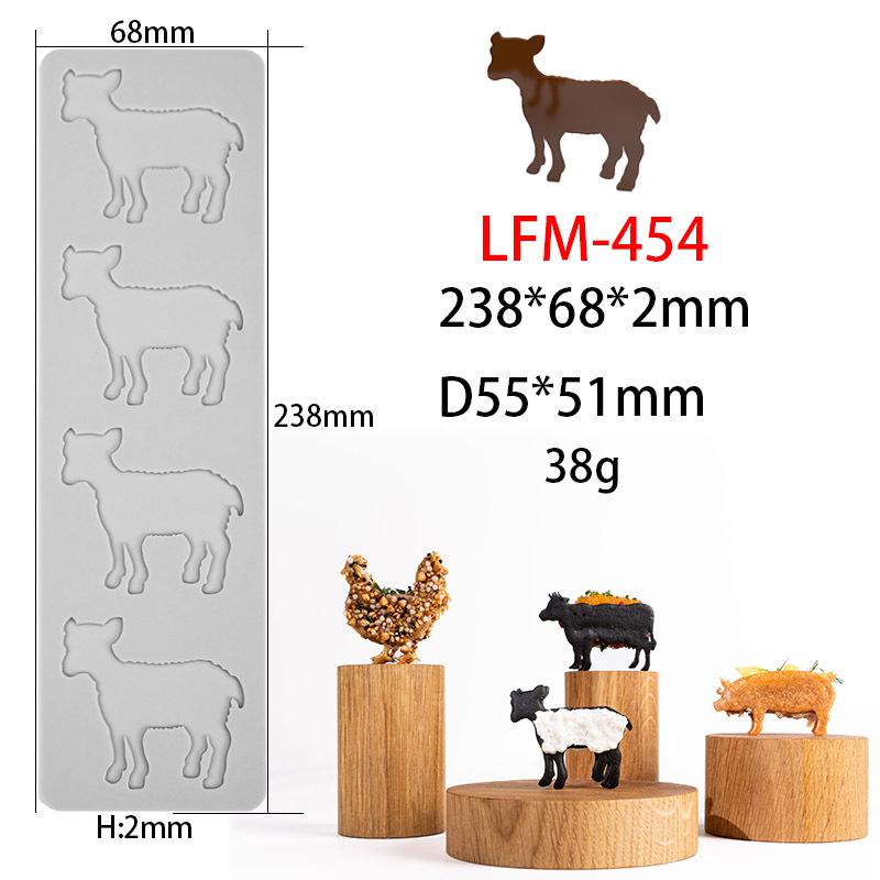 Animal Theme Silicone Mold Pad Pig Cow Sheep Chicken Fondant Dessert Cake Decorating Tools Chocolate Cake Lace Mats Mould A3
Animal Theme Silicone Mold Pad Pig Cow Sheep Chicken Fondant Dessert Cake Decorating Tools Chocolate Cake Lace Mats Mould A3
