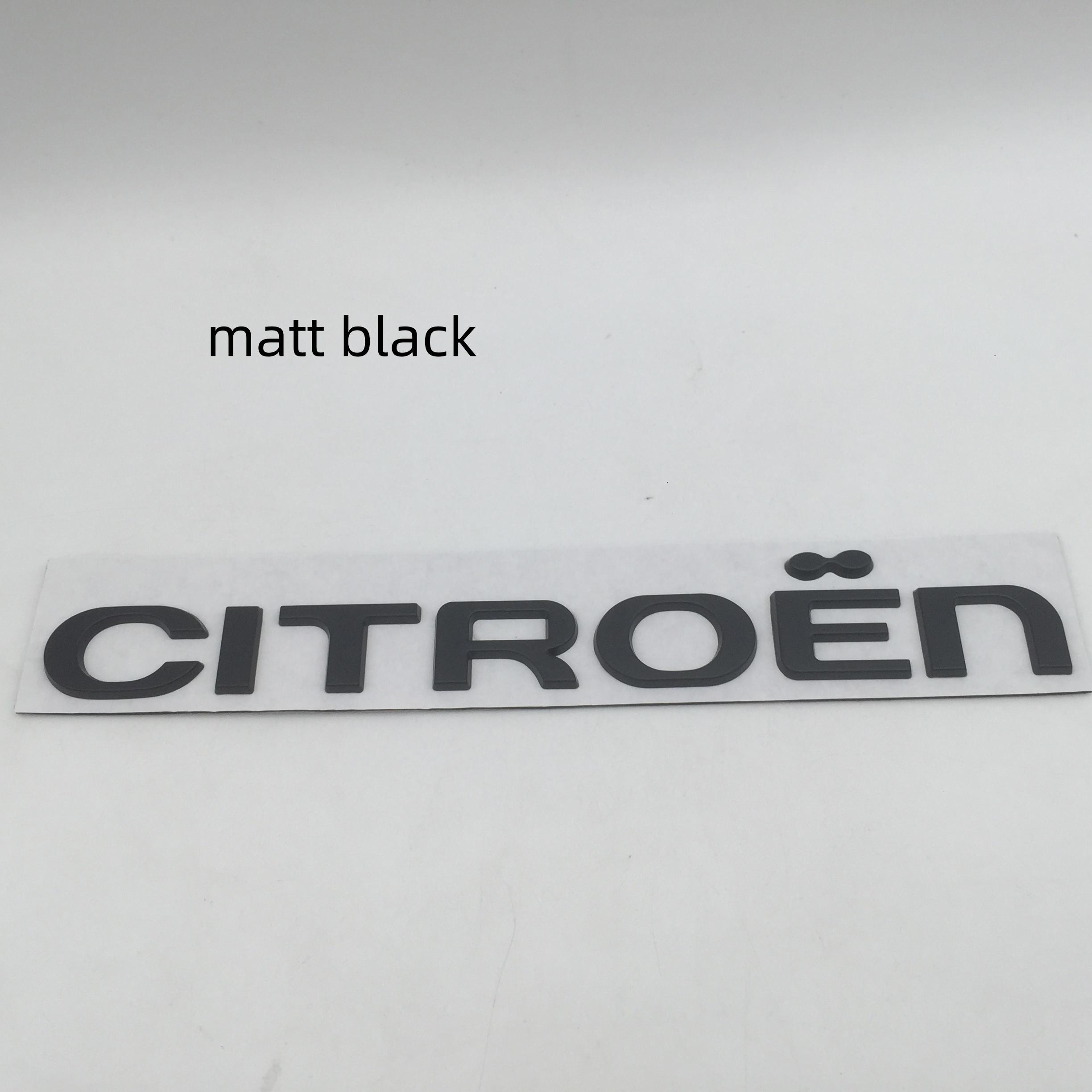 3D metal for Citroen Car letters Emblem Front Hood Bonnet Sticker Rear tail Trunk Badge Decal Styling auto accessories
3D metal for Citroen Car letters Emblem Front Hood Bonnet Sticker Rear tail Trunk Badge Decal Styling auto accessories