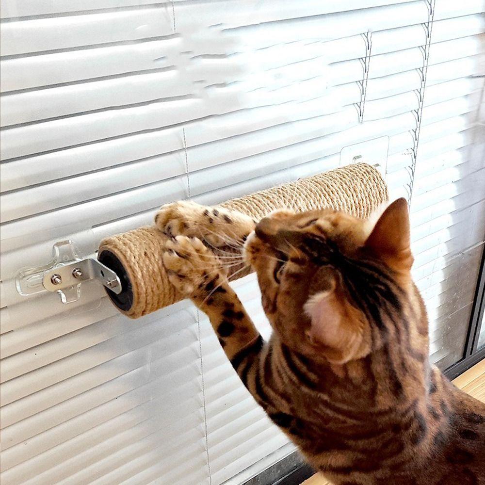 Wall Mounted Cat Climbing Frames Scratch Resistant Grinding Claw Poles Pet Accessories 30cm
Wall Mounted Cat Climbing Frames Scratch Resistant Grinding Claw Poles Pet Accessories 30cm