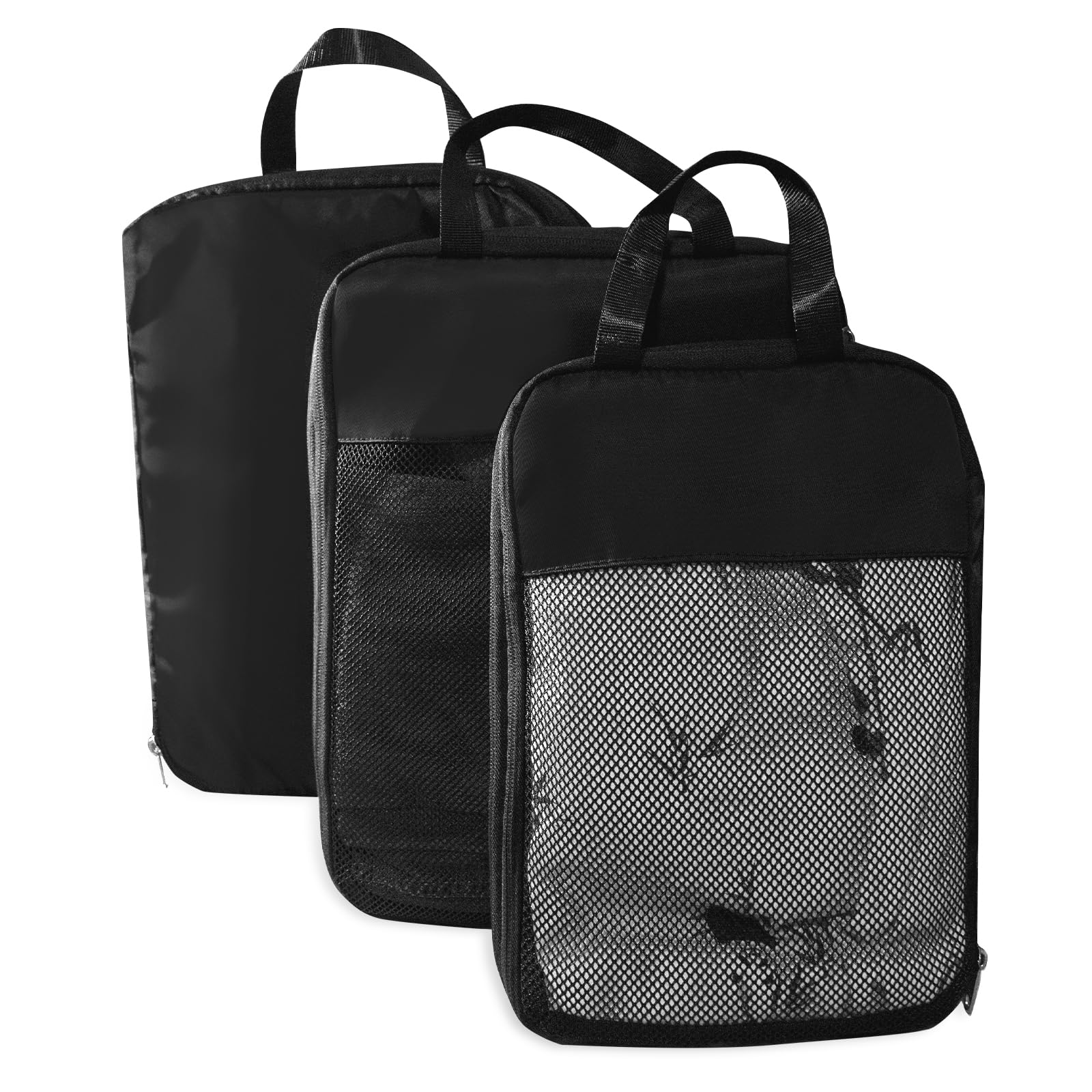 RTMYPIK Compression Travel Pouch Set with Mesh Clothes Lightweight and Durable Business Travel and Suitcase Organizer 3-Piece Window, Sorter, Zippers, чёрный
RTMYPIK Compression Travel Pouch Set with Mesh Clothes Lightweight and Durable Business Travel and Suitcase Organizer 3-Piece Window, Sorter, Zippers, чёрный