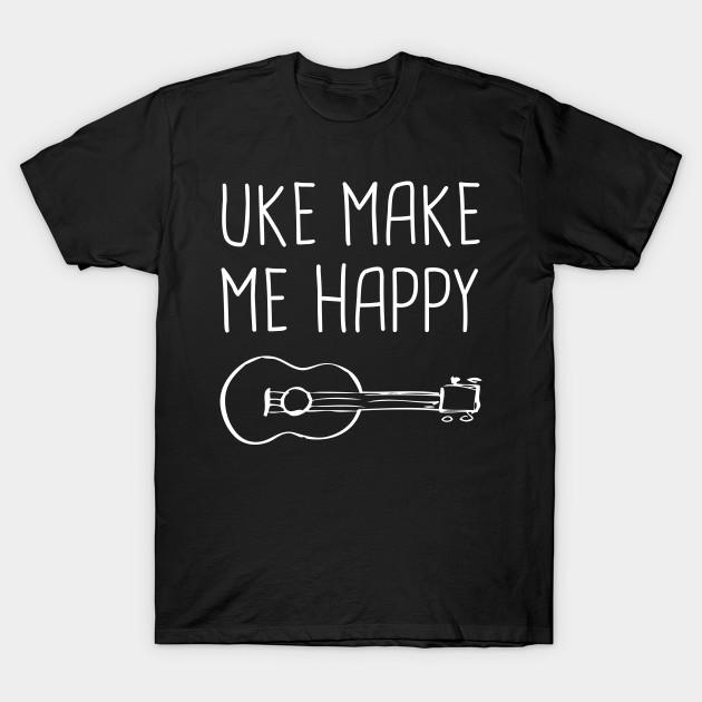 Men Black Print T-shirt Uke Make Me Happy | Ukulele No-Cut Transfer Paper Print Cotton Tshirt 2XL чорний
Men Black Print T-shirt Uke Make Me Happy | Ukulele No-Cut Transfer Paper Print Cotton Tshirt 2XL чорний