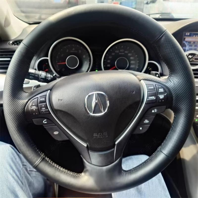 Hand-Stitched genuine leather car Steering Wheel Cover For Accord Euro 2008-2015 Acura TSX Sport Wagon 2008-2015 car Interior
Hand-Stitched genuine leather car Steering Wheel Cover For Accord Euro 2008-2015 Acura TSX Sport Wagon 2008-2015 car Interior