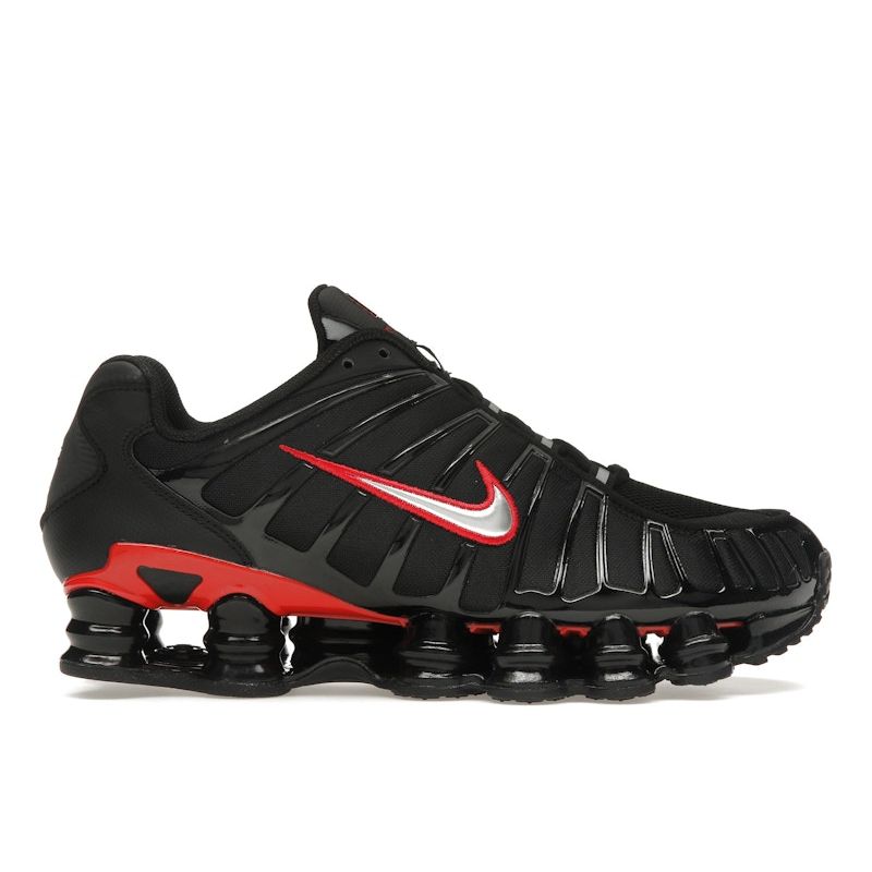 Nike Університетські кросівки Shox TL Black University Red Metallic-Silver CN0151-003 40
Nike Університетські кросівки Shox TL Black University Red Metallic-Silver CN0151-003 40