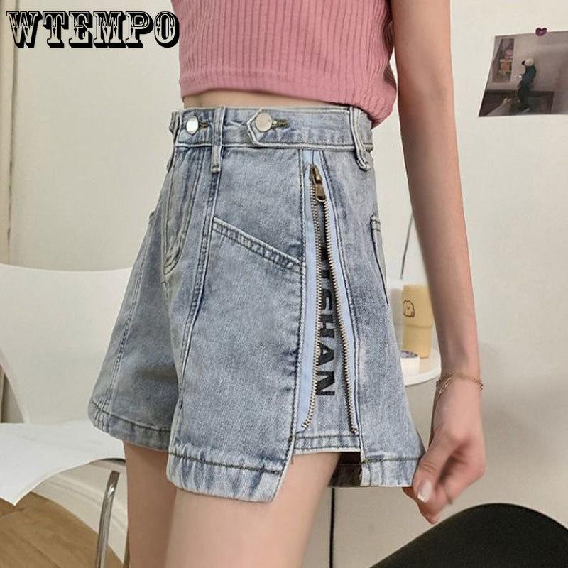 Women s Denim Shorts Summer New Style Side Zipper Button Straight Leg High Waisted A-line Shorts 2XL
Women s Denim Shorts Summer New Style Side Zipper Button Straight Leg High Waisted A-line Shorts 2XL