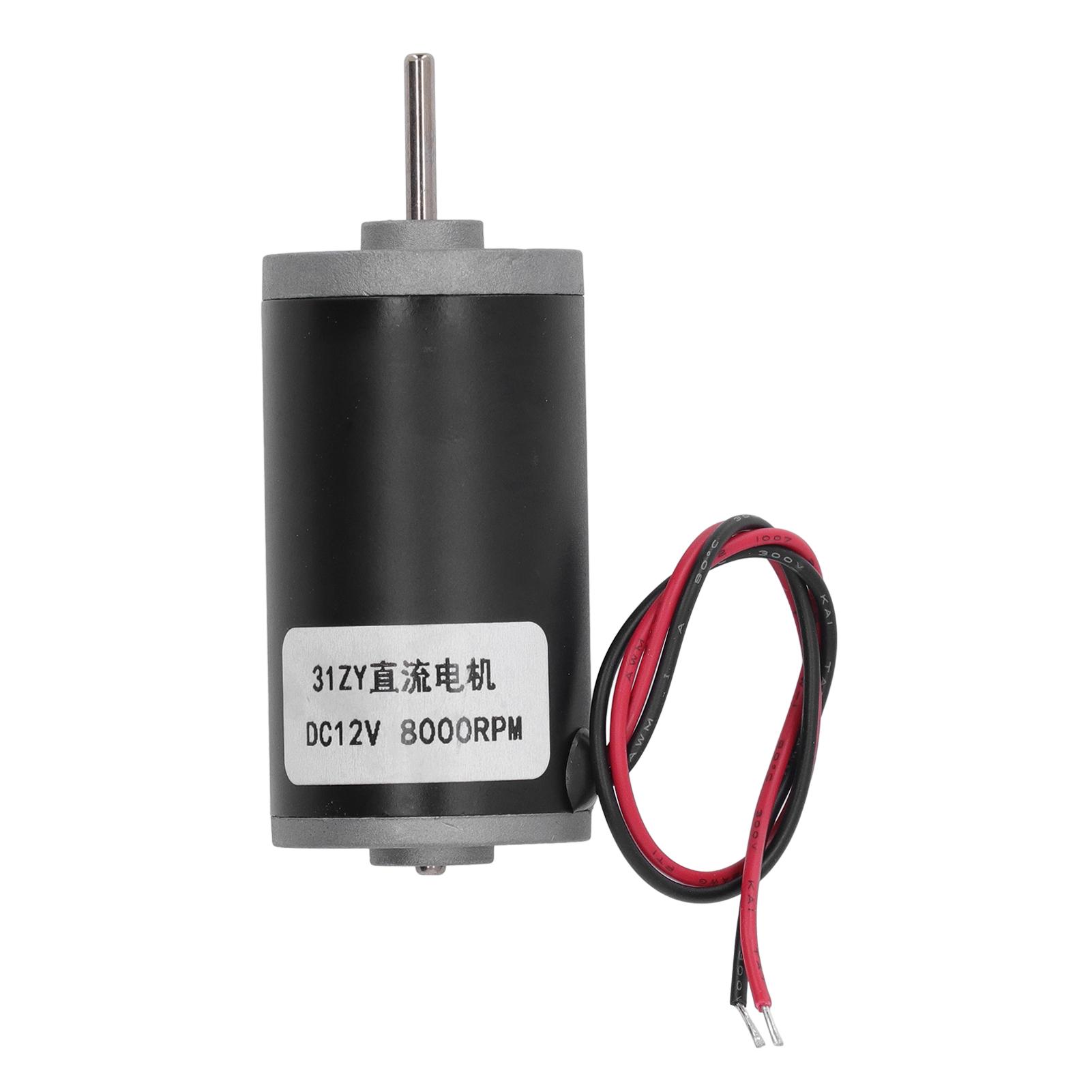 Permanent Magnet Motor DC 12V Reversible CW CCW Large Torsion High Speed Electric Motor 8000RPM
Permanent Magnet Motor DC 12V Reversible CW CCW Large Torsion High Speed Electric Motor 8000RPM
