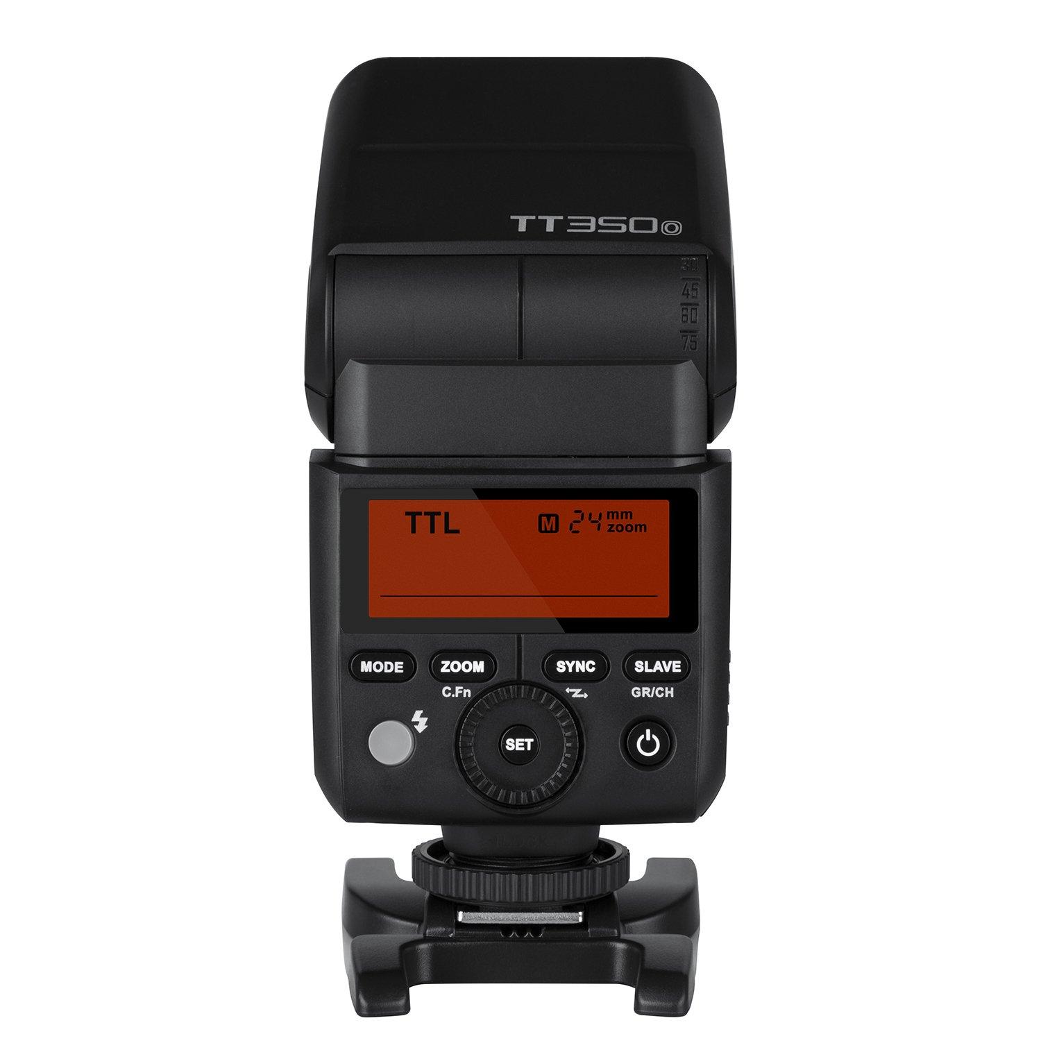 Godox TT350O Mini Camera Equipped with Wireless TTL LCD Adjustable High Speed Compatible with Technical Conformity Mark Included Flash, 2.4G
Godox TT350O Mini Camera Equipped with Wireless TTL LCD Adjustable High Speed Compatible with Technical Conformity Mark Included Flash, 2.4G